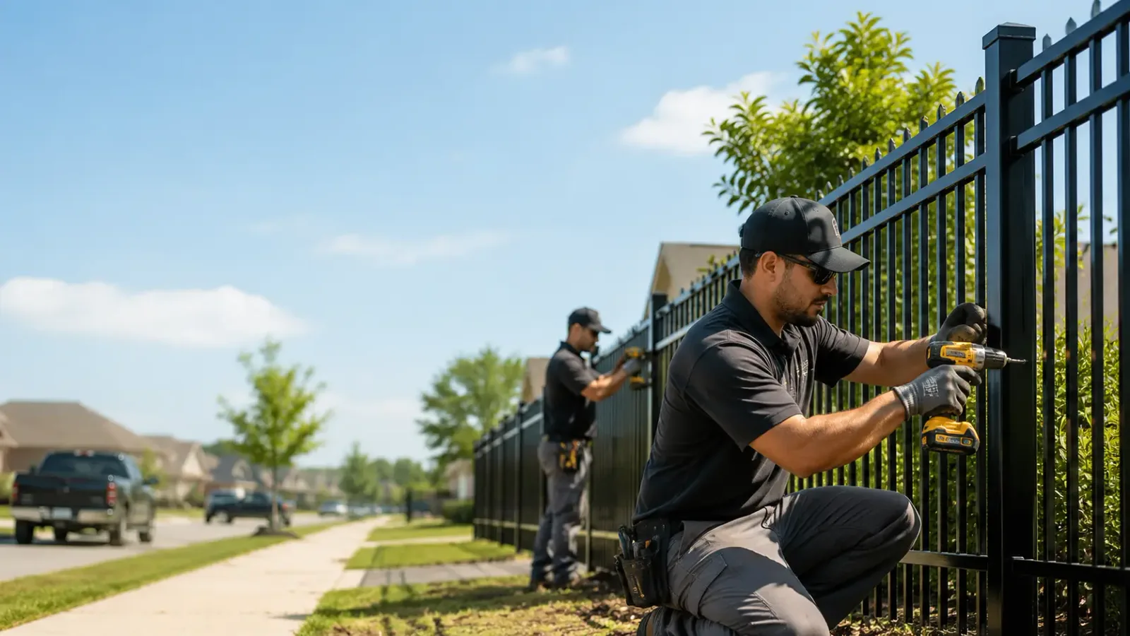 Metal Fence Installation in Willoughby, OH